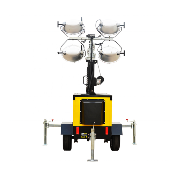 5.5m 4KW Portable Gasoline Generator Metal Halide Tower